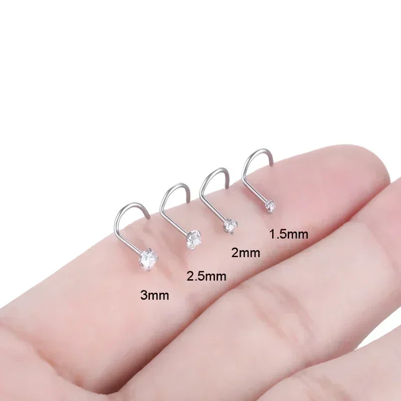 10pcs Titanium 18G 20G Nose Pi – Septum Clicker Ring recenzja i cena