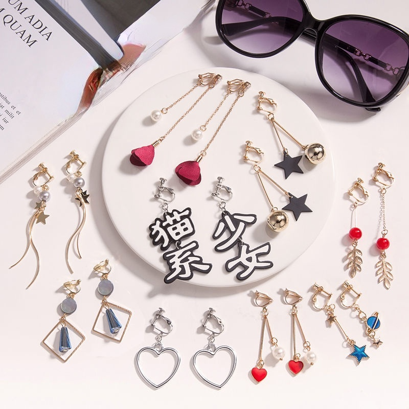 WENHQ Korean Style Women's Cli – Body Jewelry Hypoallergenic recenzja i cena