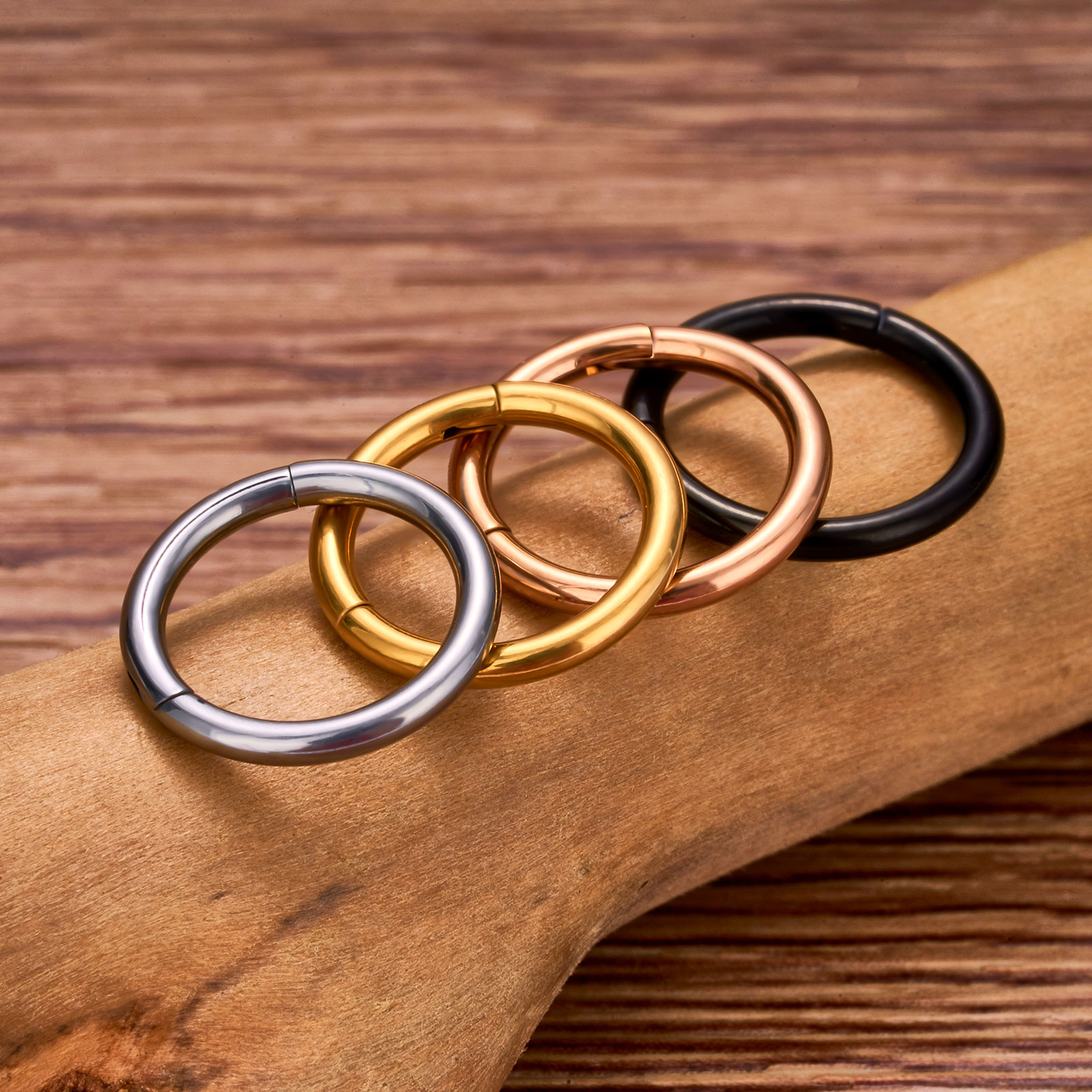 5pcs G23 Titanium Piercing sex – Septum Clicker Ring recenzja i cena