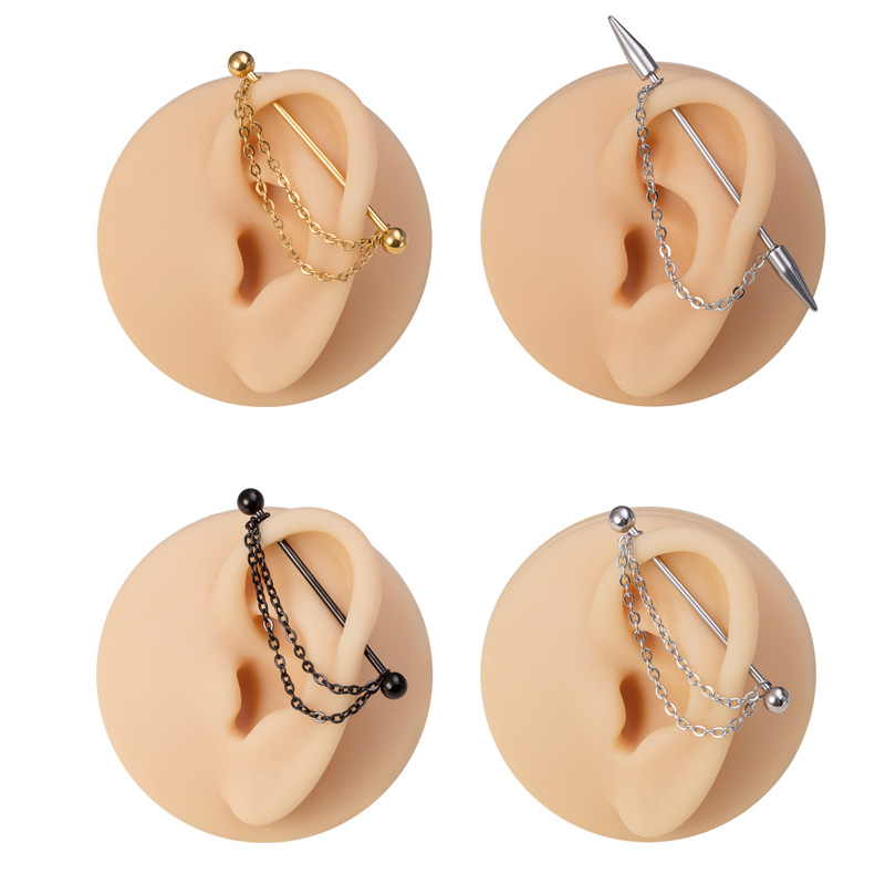 1pc Industrial Piercing Barbel – Body Jewelry Industrial recenzja i cena