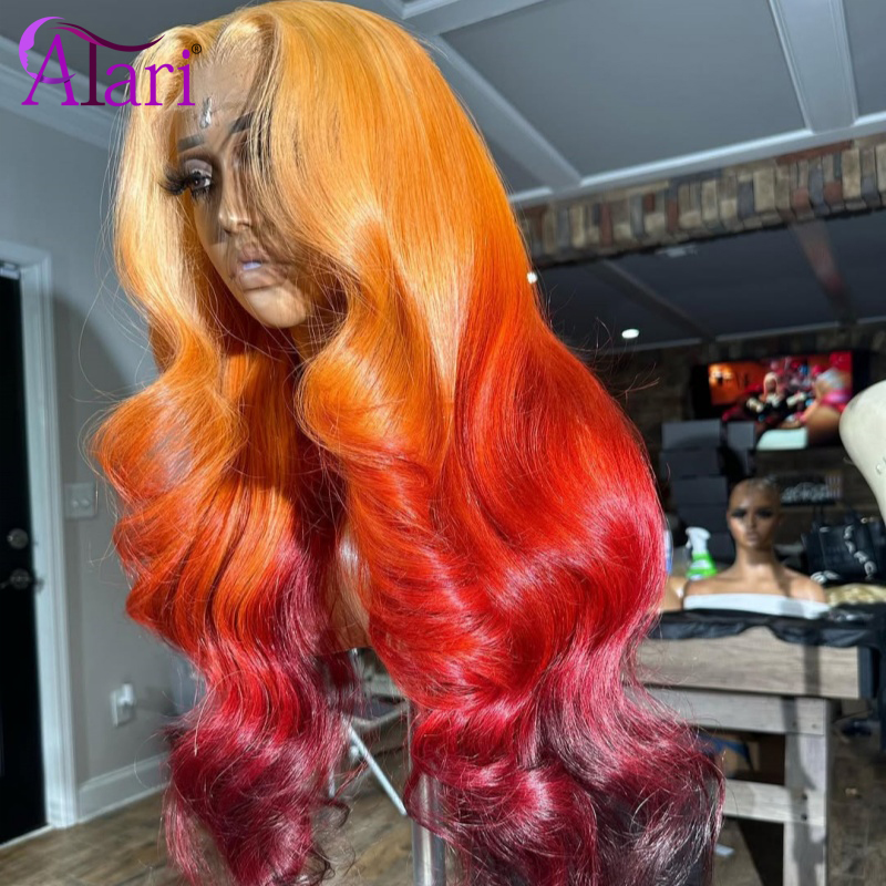 Ombre Orange Roots 13x4 Lace F – Body Jewelry Underwear recenzja i cena