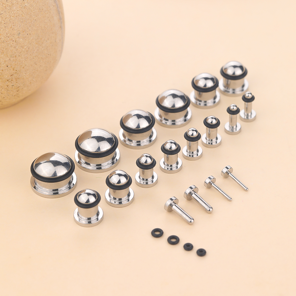 1Pair Stainless Steel Ear Tunn – Septum Clicker Ring recenzja i cena