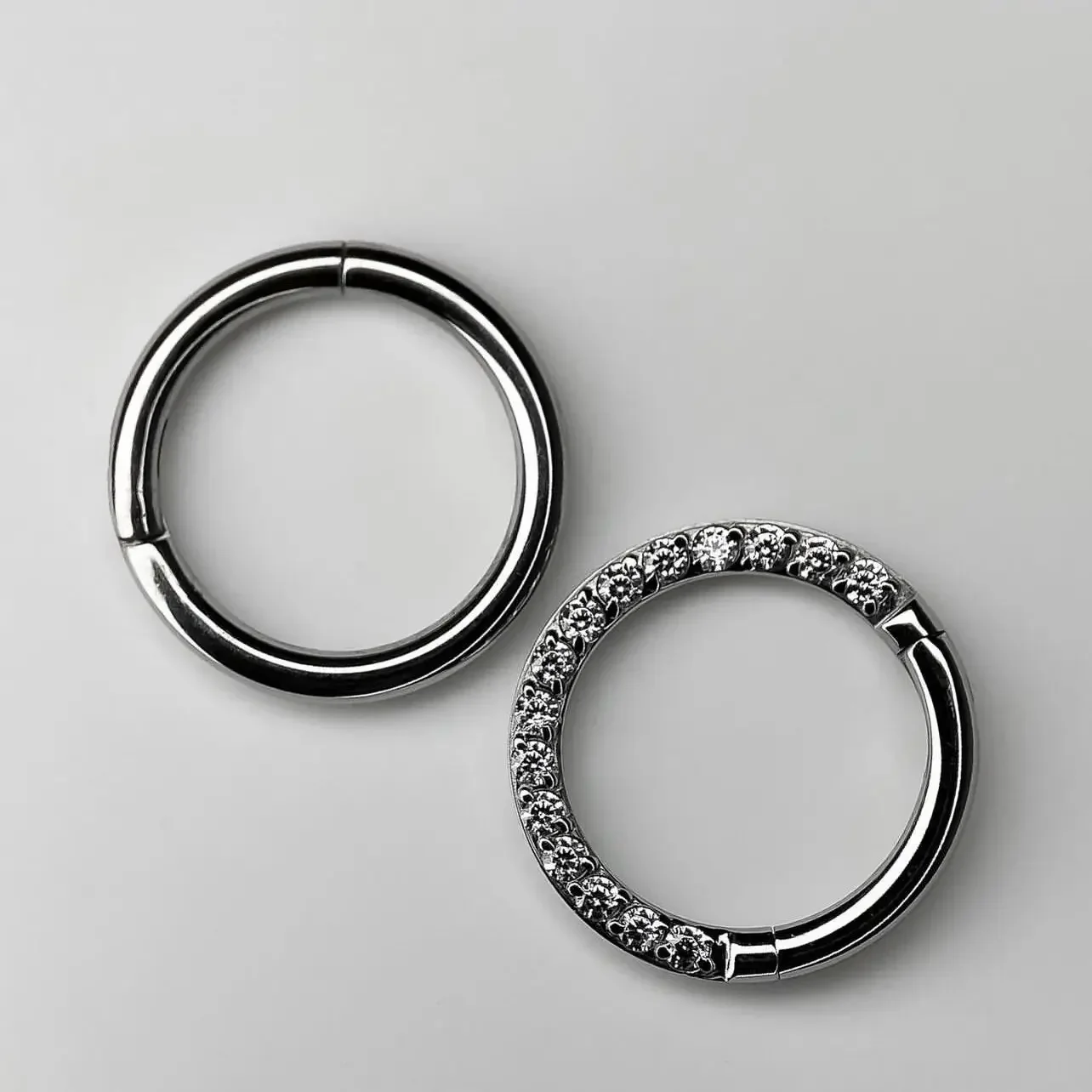 G23 Titanium Nose Ring 14G 16G – Septum Clicker Ring recenzja i cena