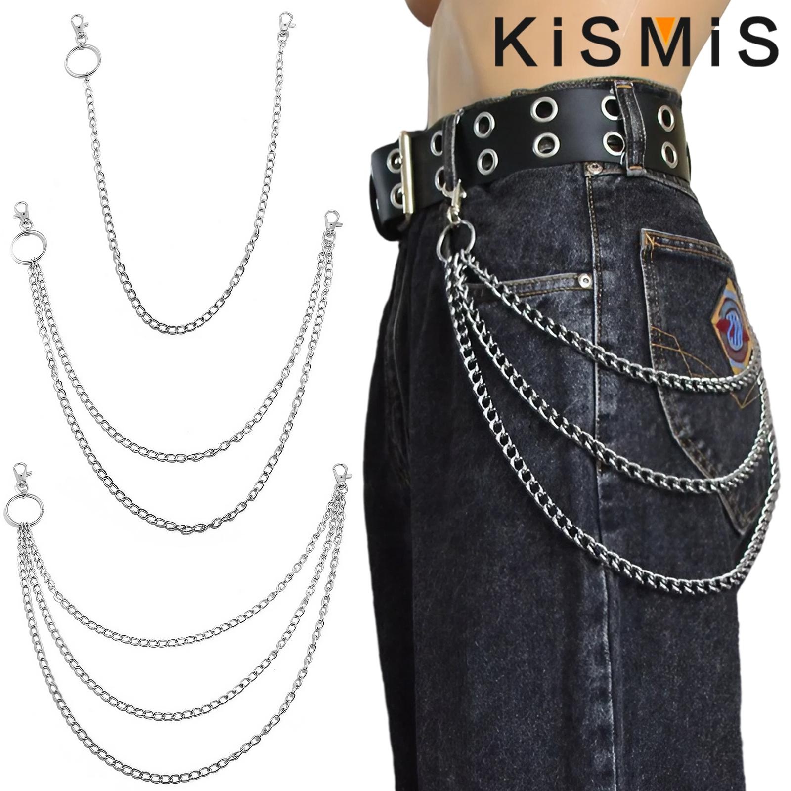 KISMIS 1PC Punk Street keychai – Body Jewelry Leg Chain recenzja i cena