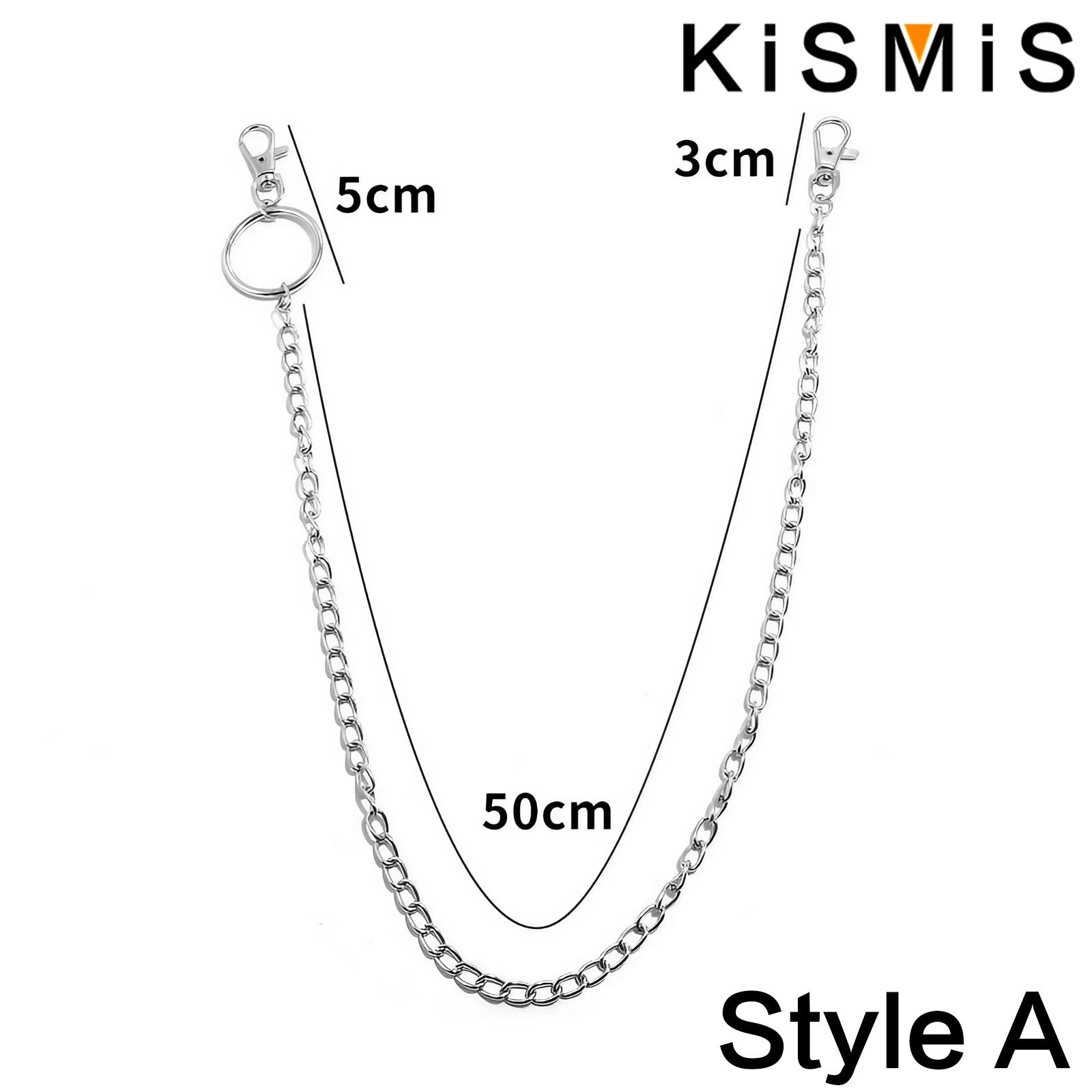 KISMIS 1PC Punk Street keychai – Body Jewelry Leg Chain recenzja i cena
