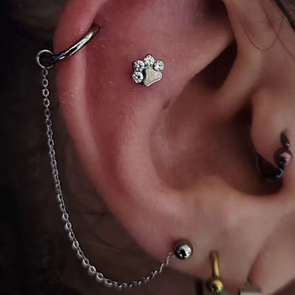 Titanium Nose Chain Three Laye – Body Jewelry Nose recenzja i cena