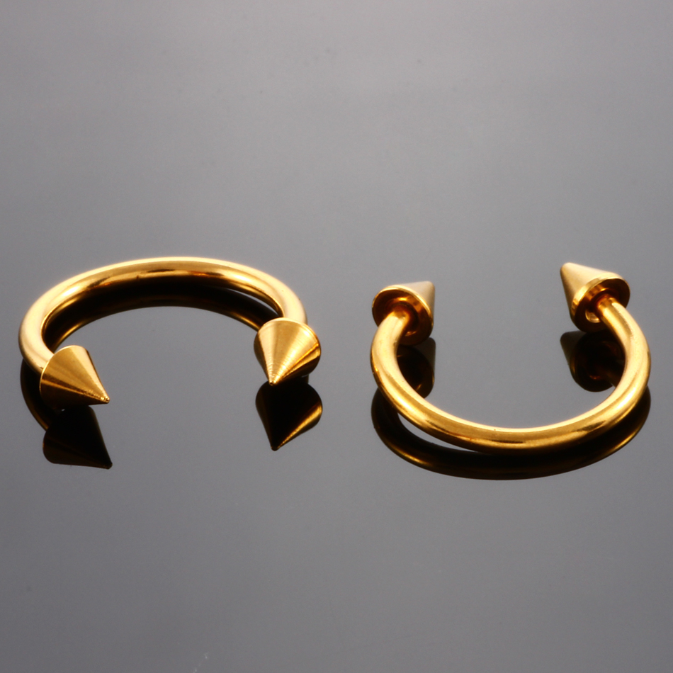 1PC G23 Titanium Circular Pier – Septum Clicker Ring recenzja i cena
