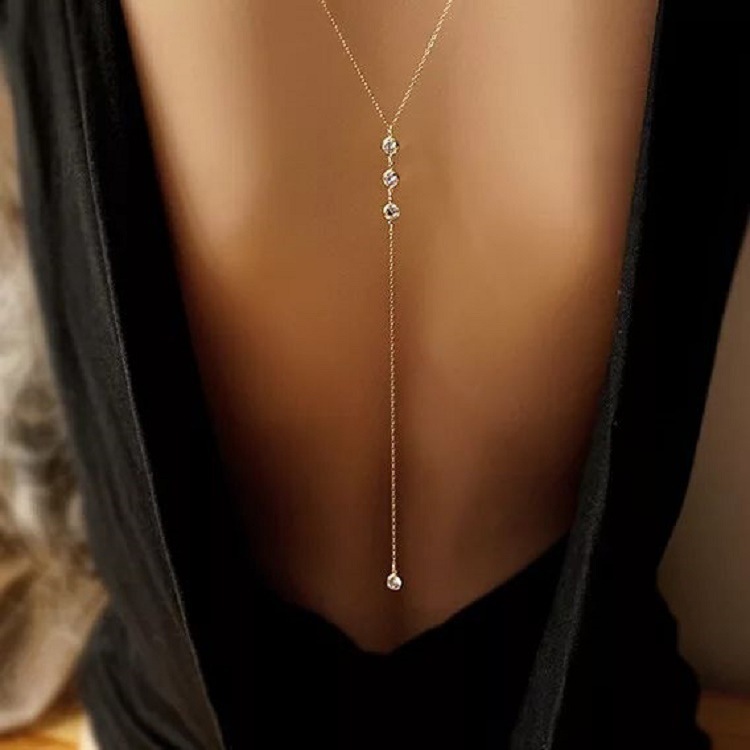 New Rhinestone Sexy Women's Ba – Body Jewelry Outfit recenzja i cena