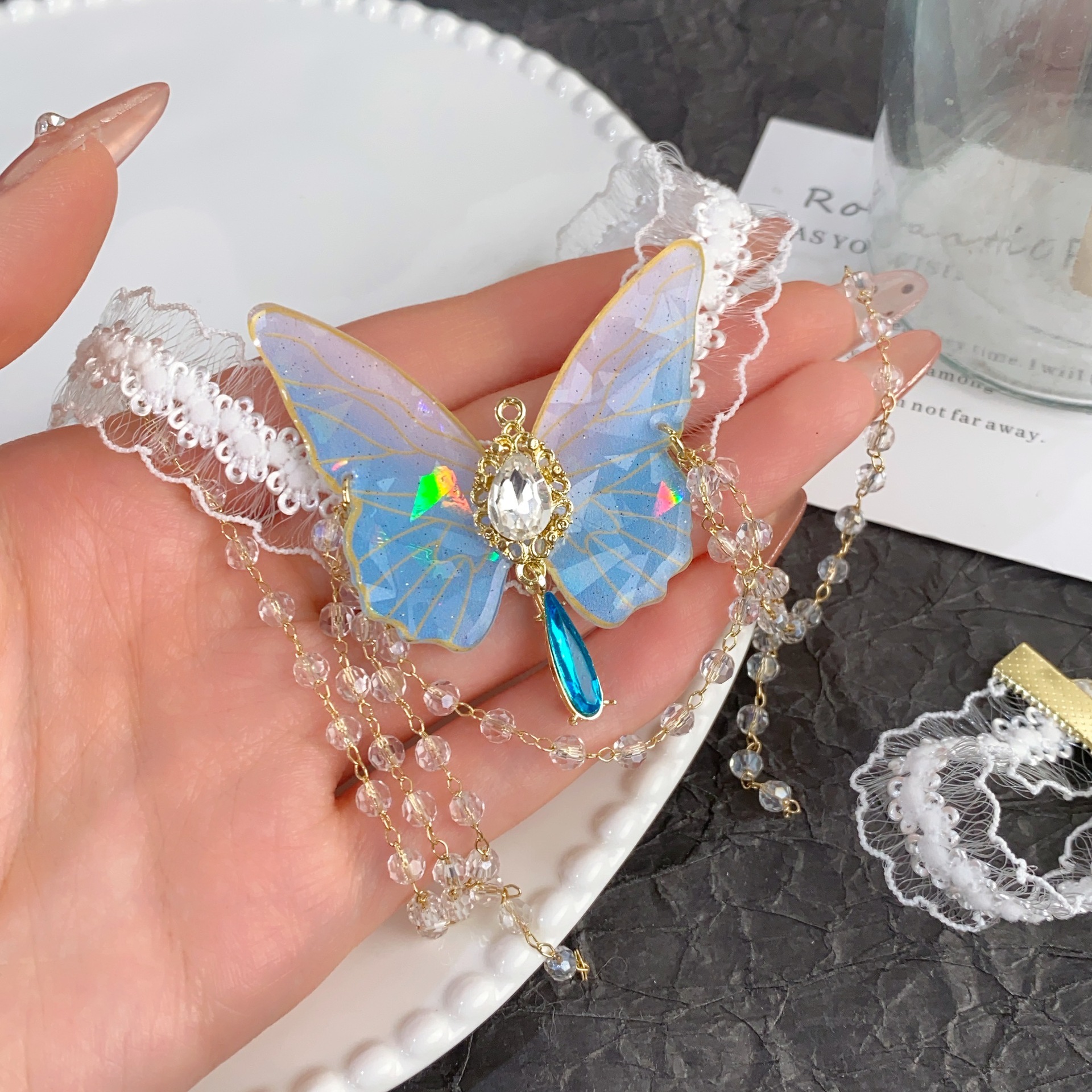 Fashionable Butterfly Pattern  – Body Jewelry Leg Chain recenzja i cena