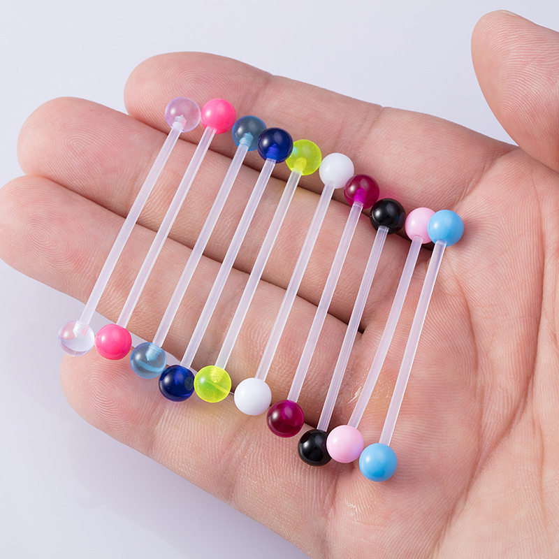 10-50pcs Acrylic Cartilage Ear – Body Jewelry Industrial recenzja i cena