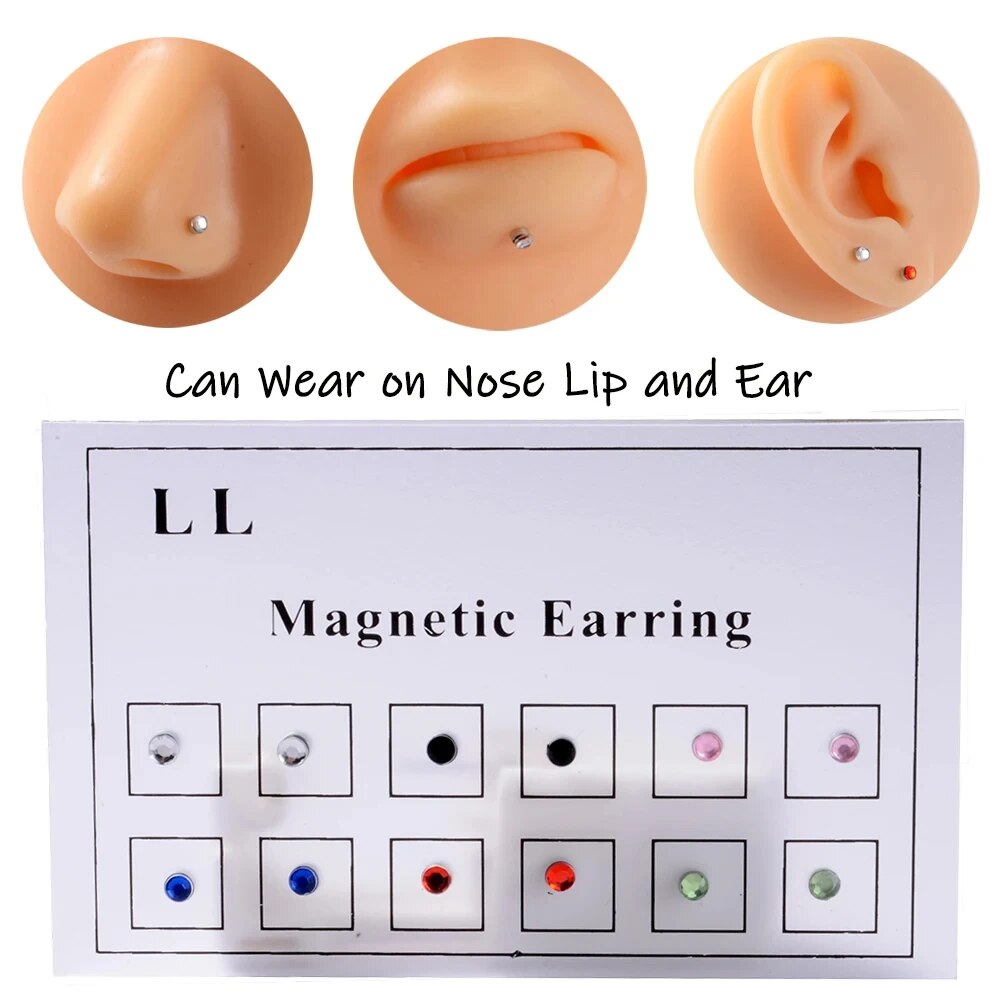 12PCS/Card Fake Cheater Non Pi – Body Jewelry Nose recenzja i cena