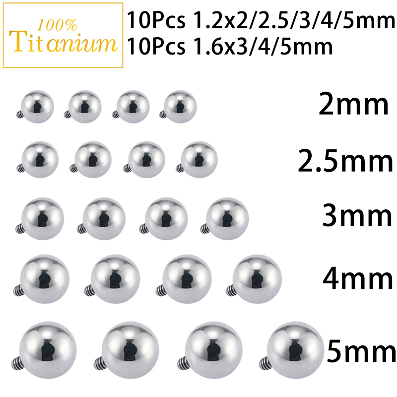 10Pc Implant Grade ASTM G23 Ti – Body Jewelry Implants recenzja i cena