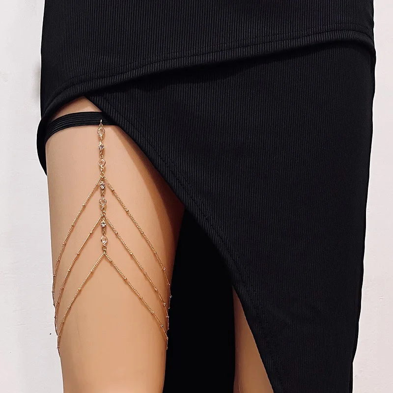 Fashion Summer Bohemian Thigh  – Body Jewelry Leg Chain recenzja i cena