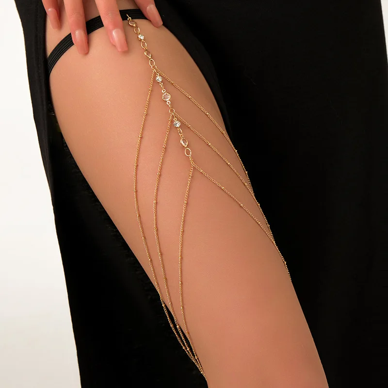 Fashion Summer Bohemian Thigh  – Body Jewelry Leg Chain recenzja i cena