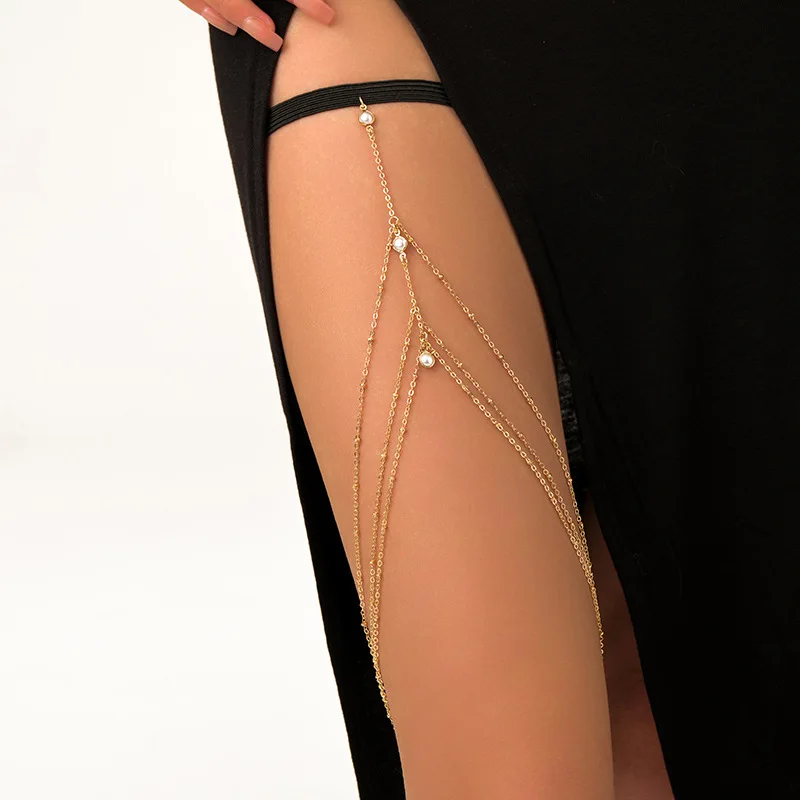 Fashion Summer Bohemian Thigh  – Body Jewelry Leg Chain recenzja i cena