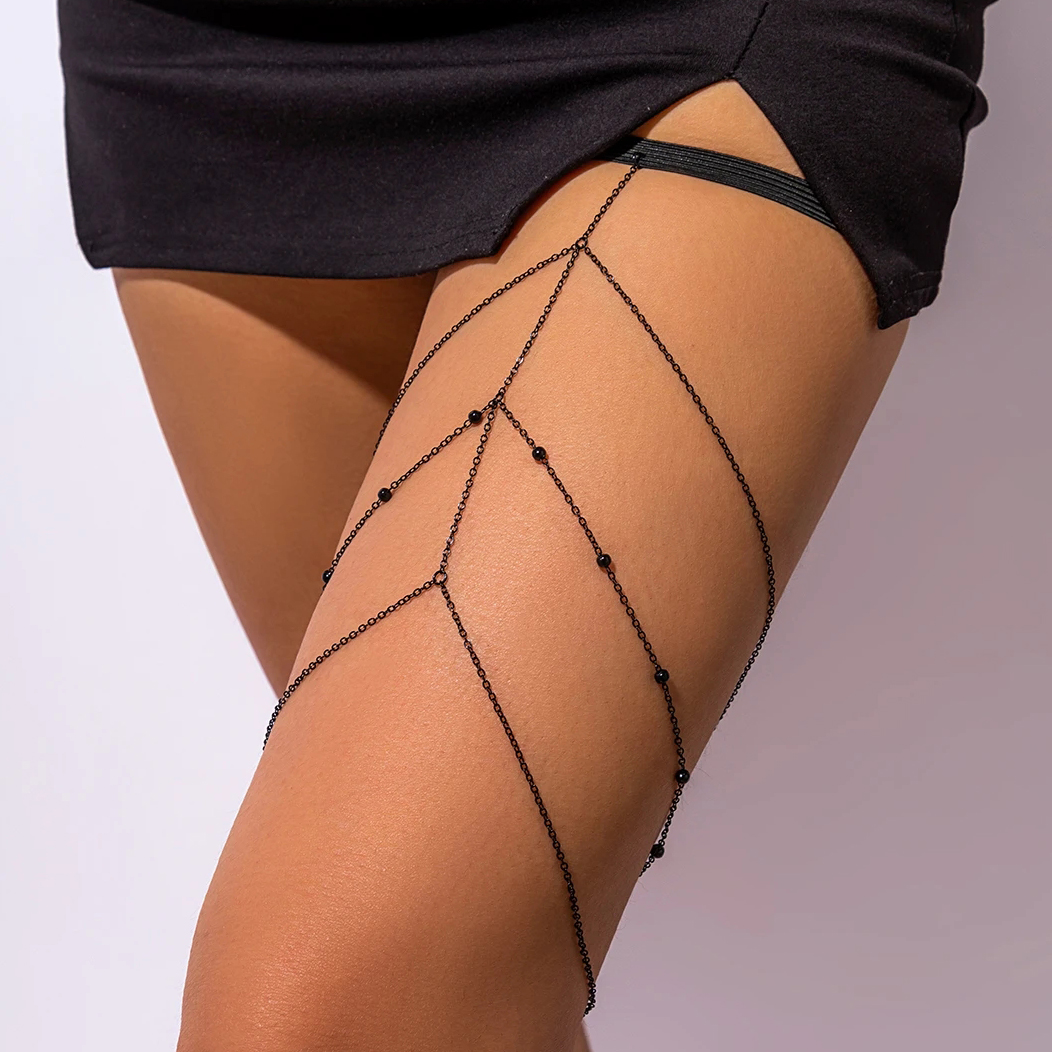 IngeSight.Z Gothic Multilayer  – Body Jewelry Leg Chain recenzja i cena