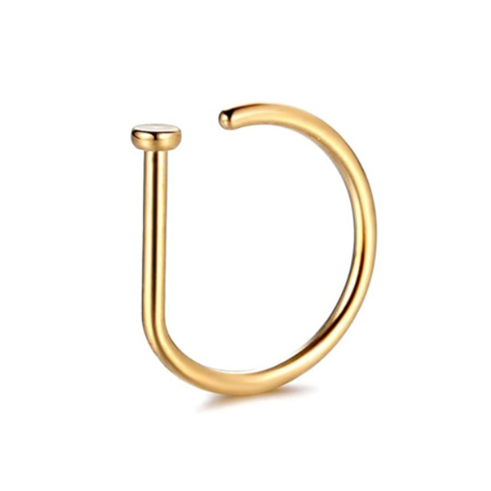 1PC Woman Man Fake Nose Rings  – Body Jewelry Nose recenzja i cena