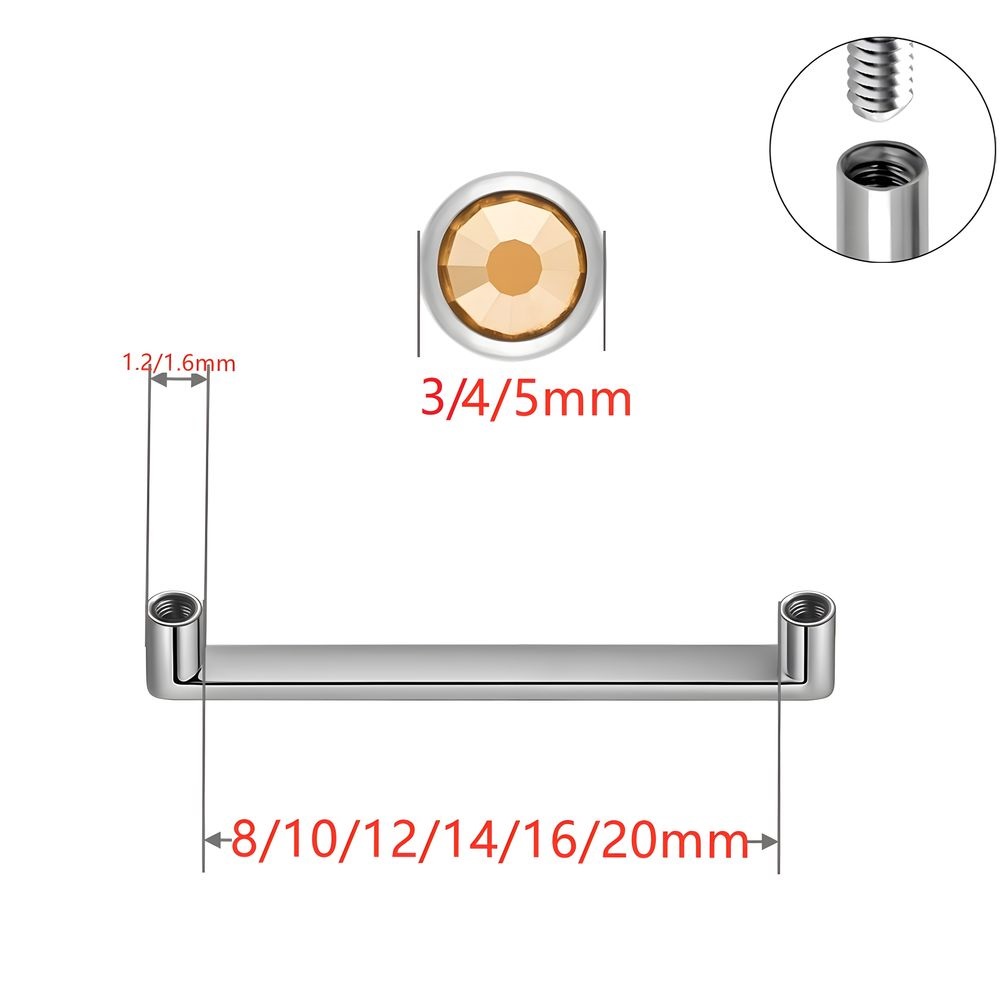 ASTM F136 Titanium Dermal Anch – Body Jewelry Implants recenzja i cena