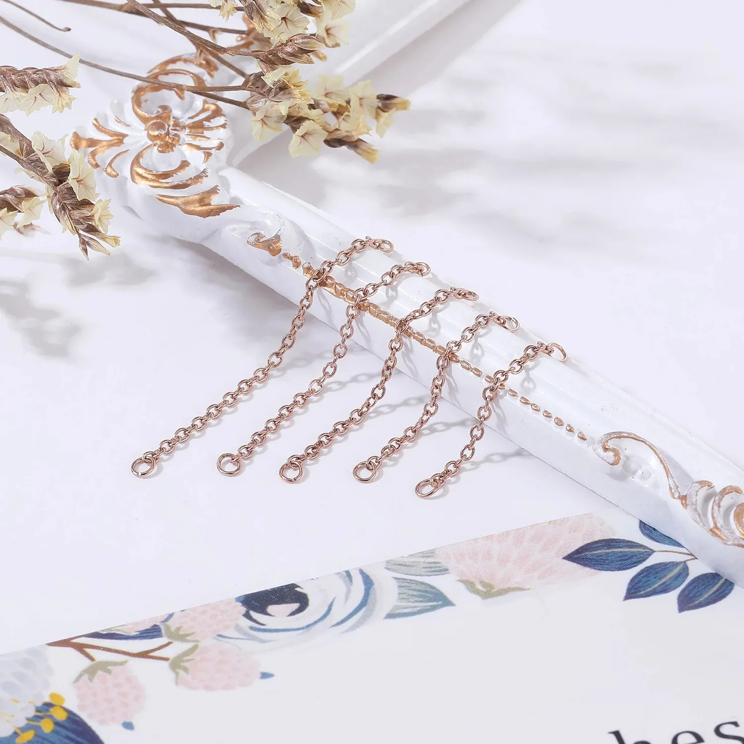 1PC Silver/Gold Color Nose Cha – Body Jewelry Industrial recenzja i cena