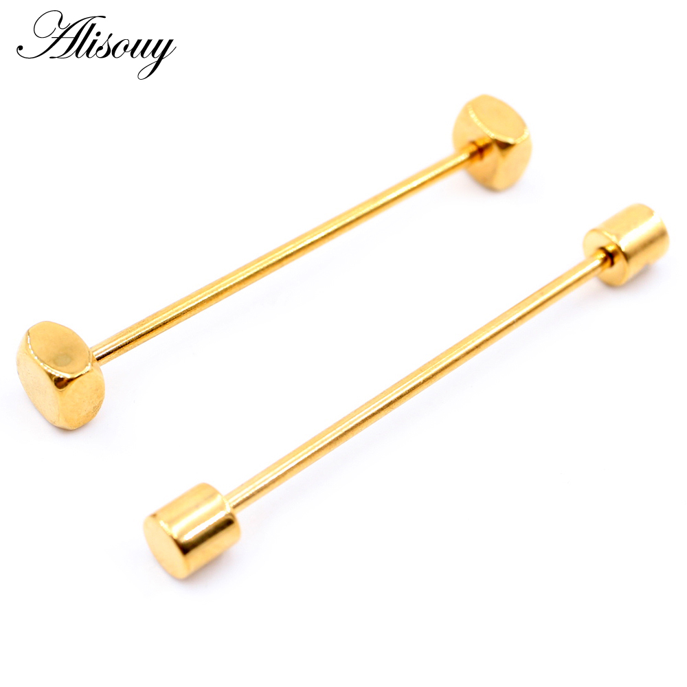 Alisouy 2pcs 14G Stainless Ste – Body Jewelry Industrial recenzja i cena