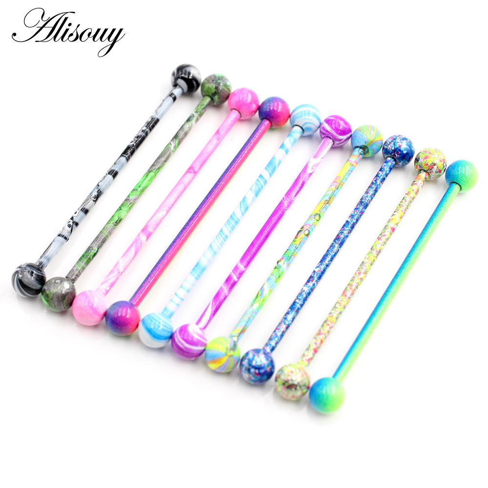 Alisouy 2PC Candy Baking Paint – Body Jewelry Industrial recenzja i cena