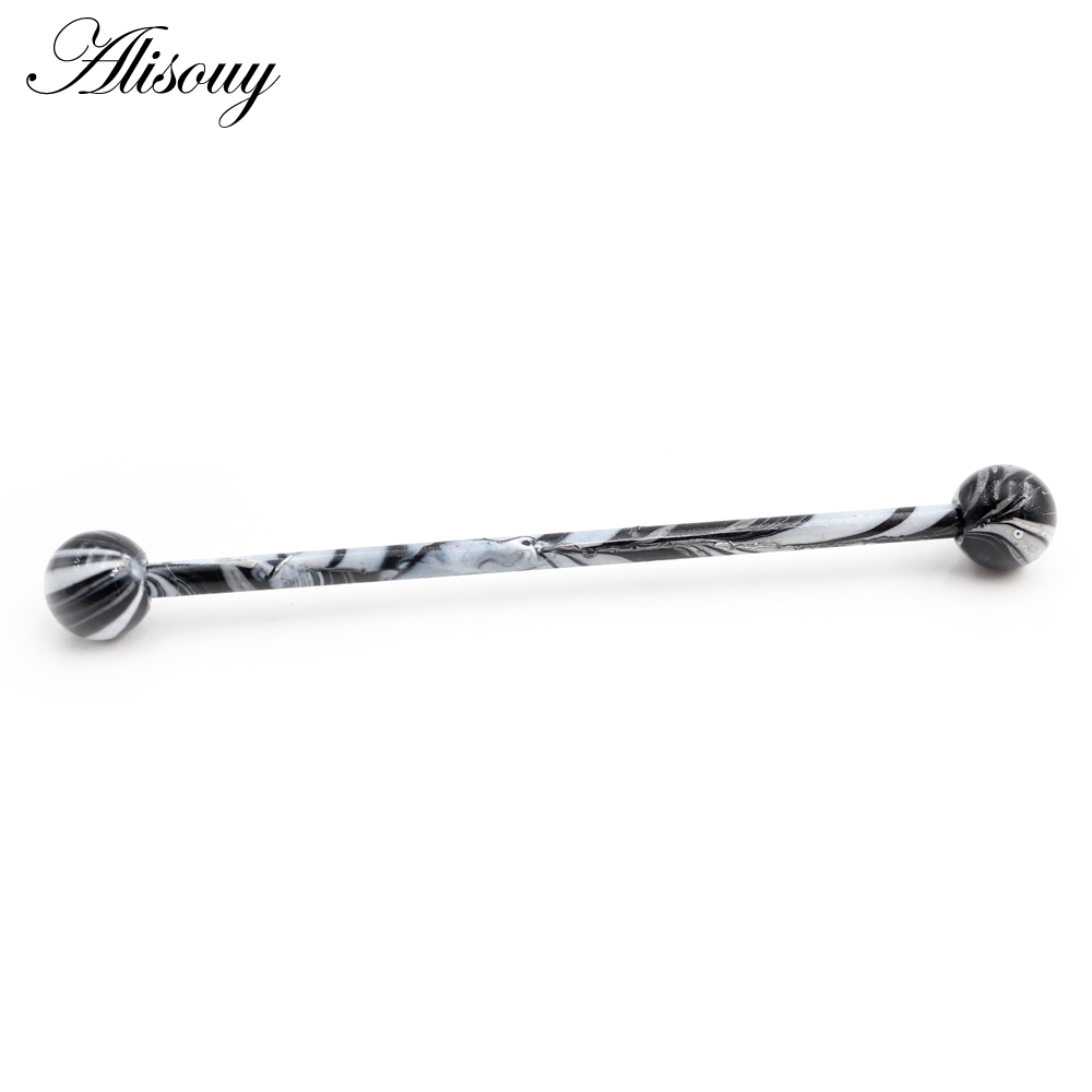 Alisouy 2PC Candy Baking Paint – Body Jewelry Industrial recenzja i cena
