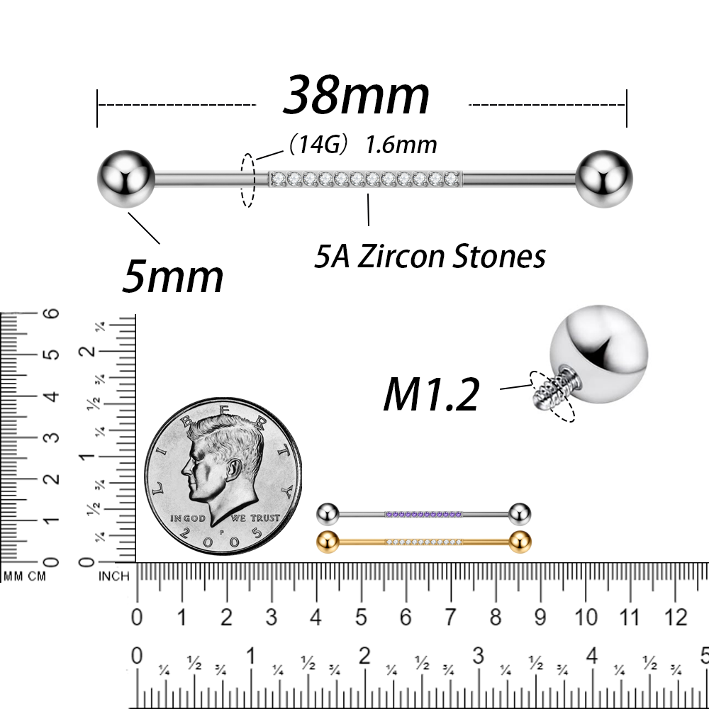 G23 Titanium Body Piercing Jew – Body Jewelry Industrial recenzja i cena