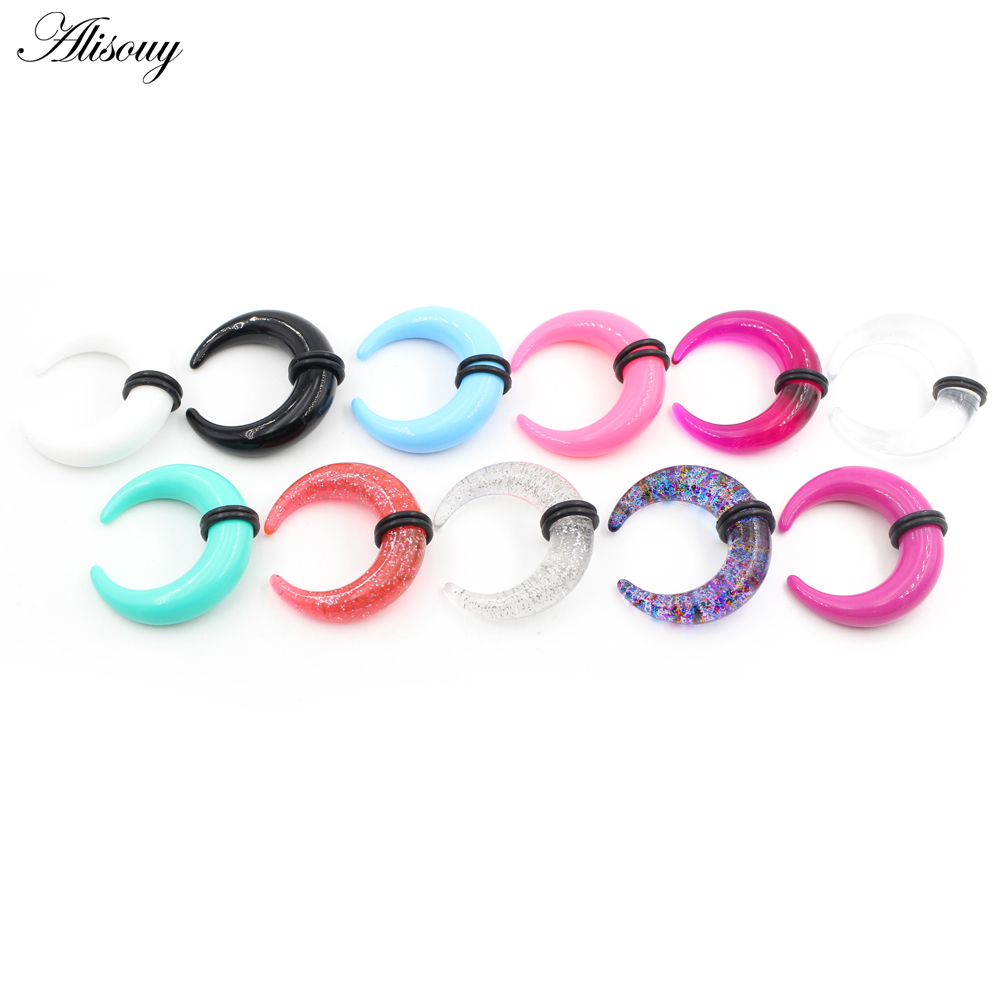 2pcs Acrylic C Sahpe Buffalo H – Septum Clicker Ring recenzja i cena
