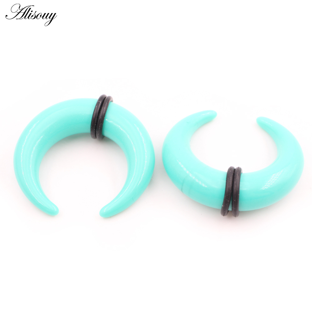 2pcs Acrylic C Sahpe Buffalo H – Septum Clicker Ring recenzja i cena