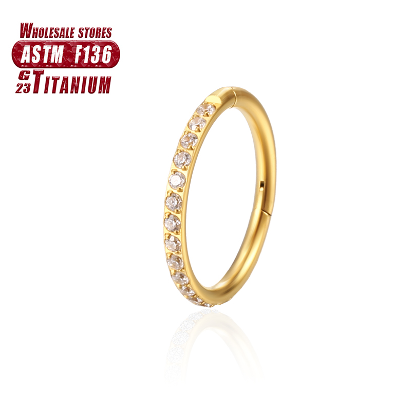 F136 Titanium Nose Ring Implan – Body Jewelry Implants recenzja i cena