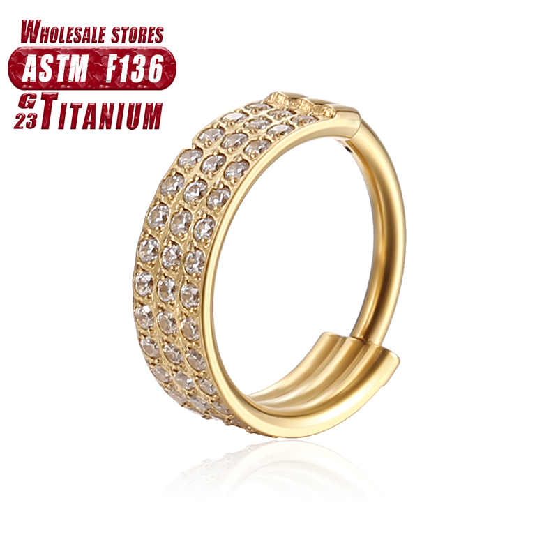 F136 Titanium Nose Ring Implan – Body Jewelry Implants recenzja i cena
