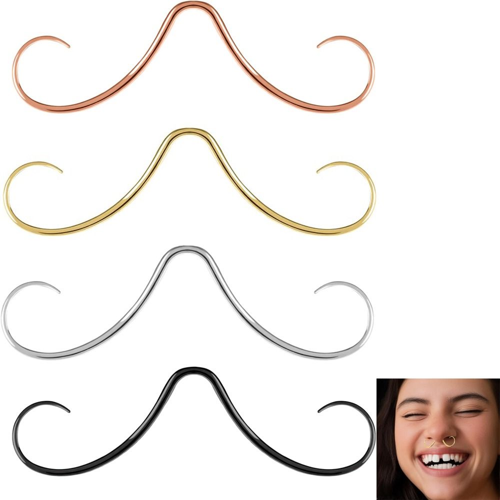 Piercing Jewelry Mustache Sept – Body Jewelry Nose recenzja i cena
