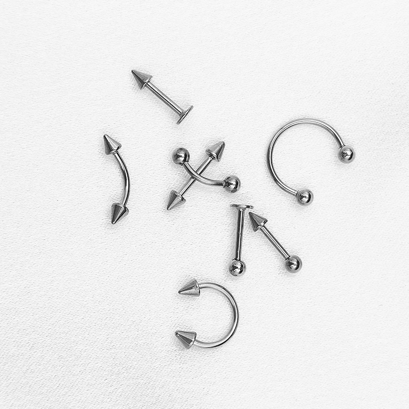 8PCS/Set Fashion Piercing Set  – Septum Clicker Ring recenzja i cena