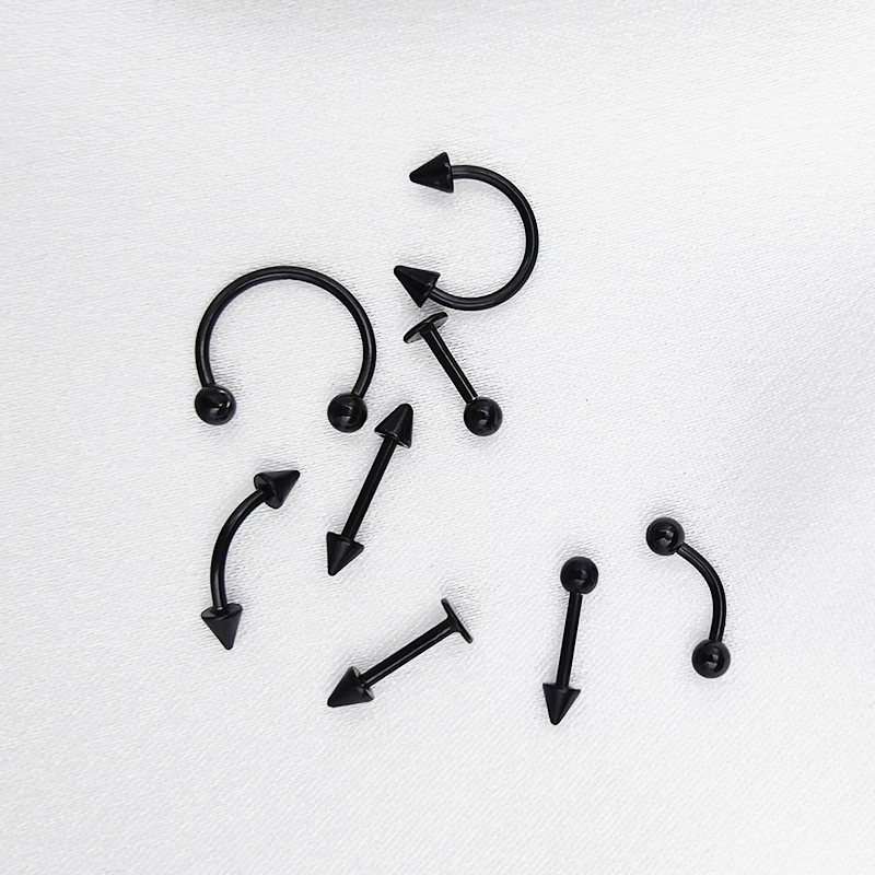 8PCS/Set Fashion Piercing Set  – Septum Clicker Ring recenzja i cena