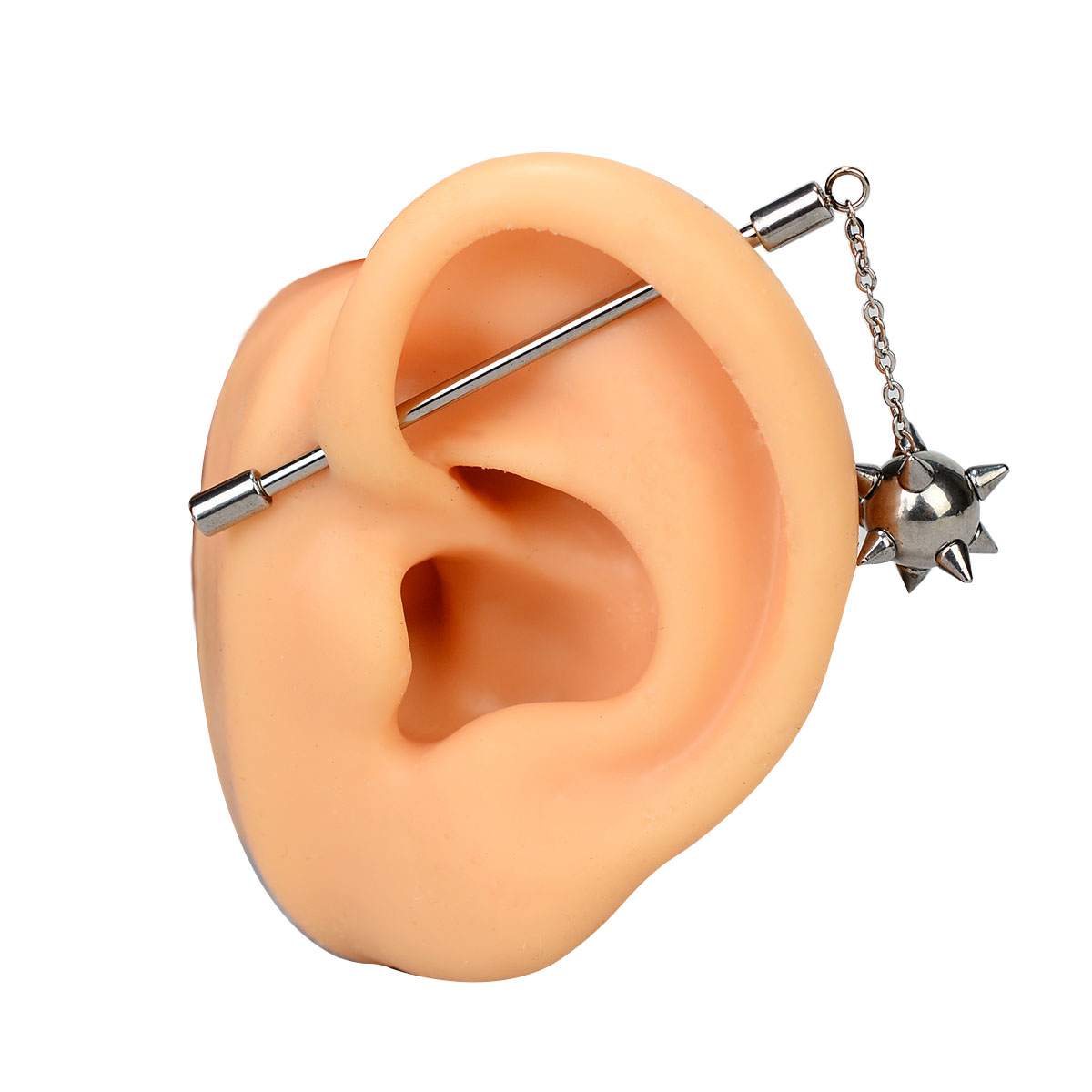 1PC Surgical Steel Sparkly Ind – Body Jewelry Industrial recenzja i cena