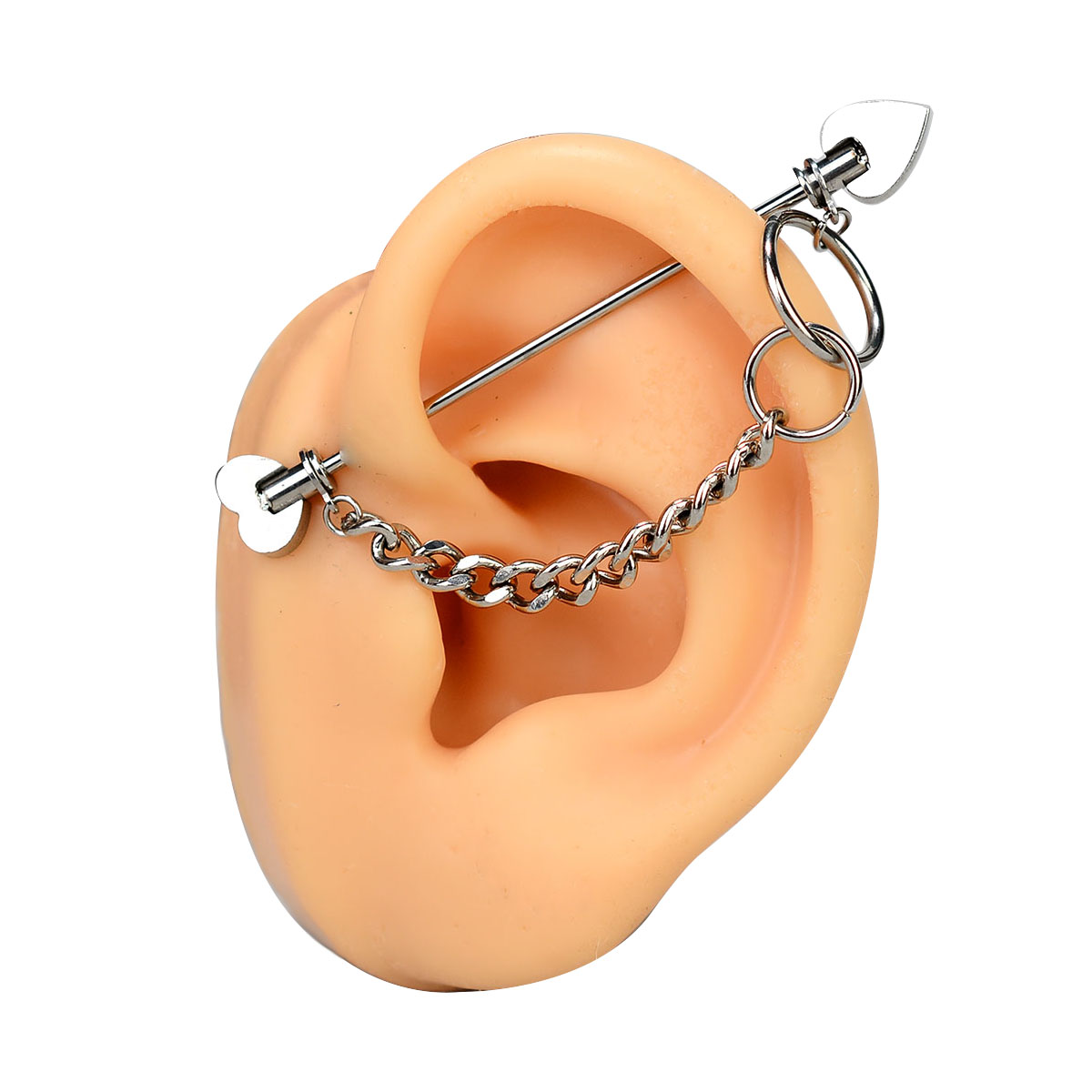 1PC Surgical Steel Sparkly Ind – Body Jewelry Industrial recenzja i cena