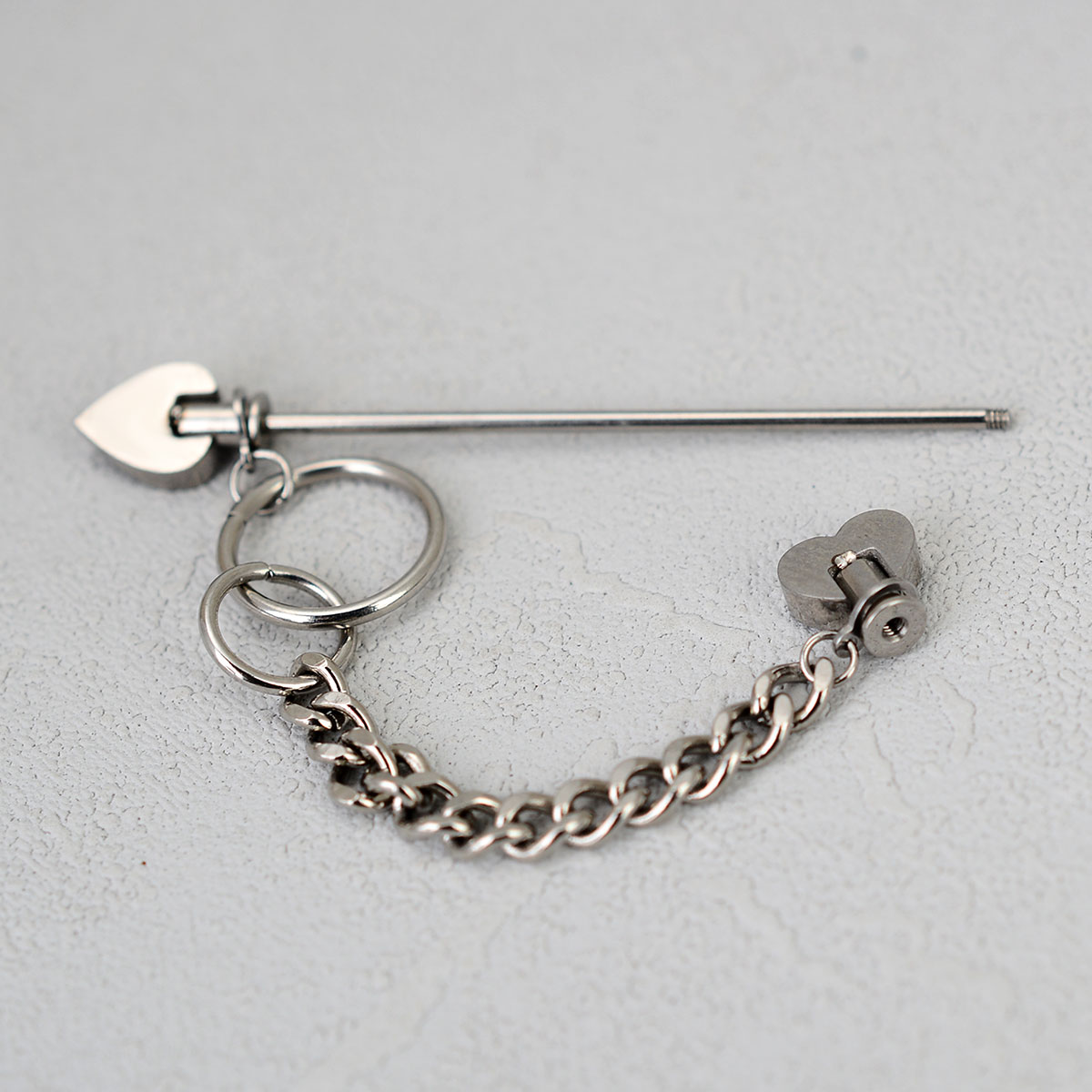 1PC Surgical Steel Sparkly Ind – Body Jewelry Industrial recenzja i cena