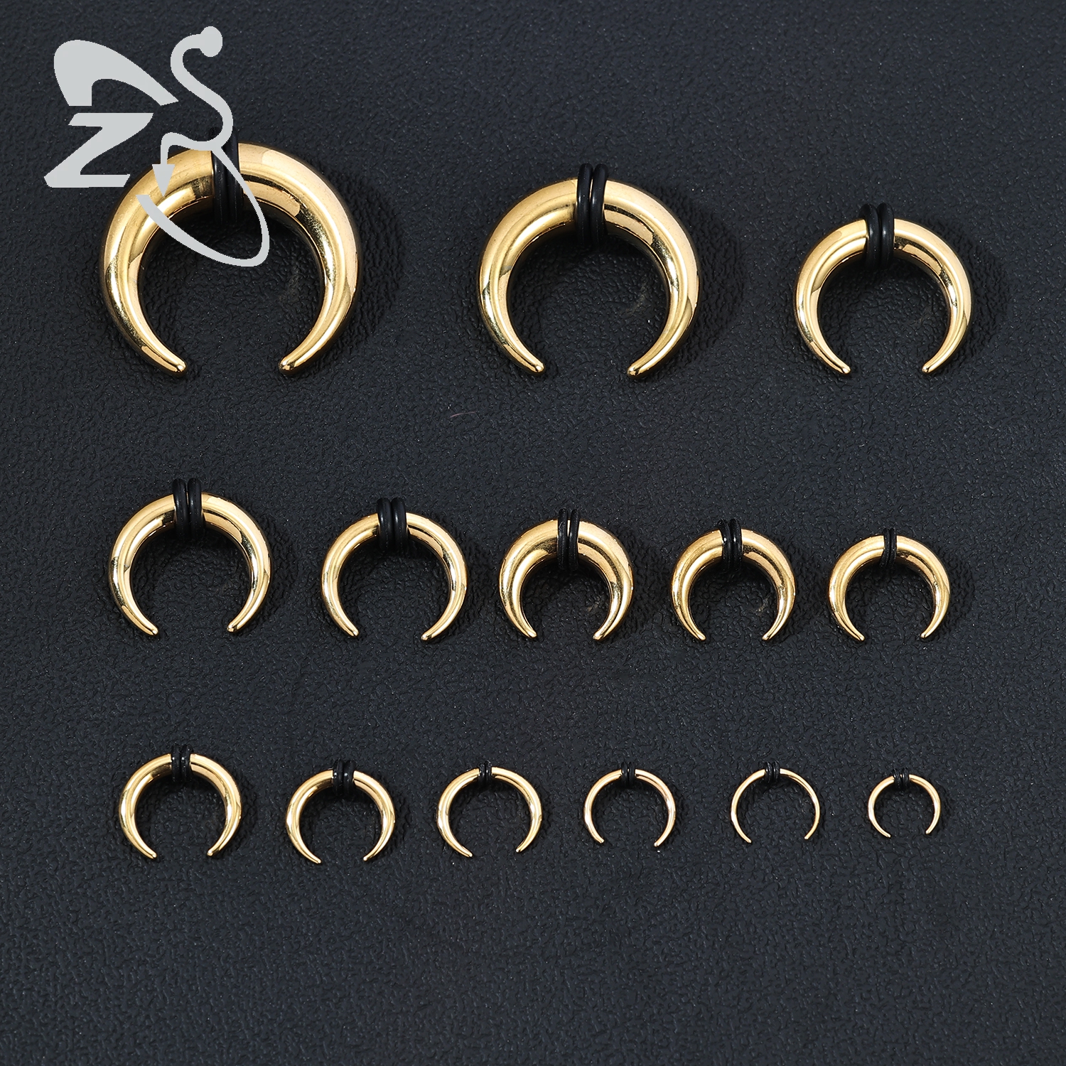 ZS 1PC 2G/4G/6G Buffalo Horn N – Septum Clicker Ring recenzja i cena