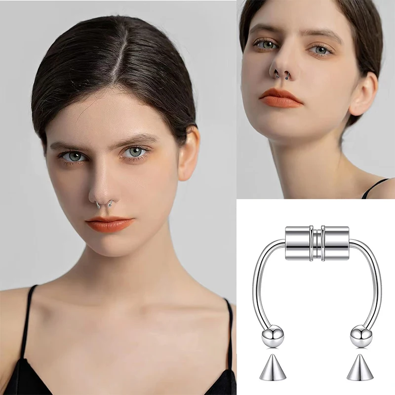 Fake Piercing Nose Ring Hoop S – Body Jewelry Nose recenzja i cena