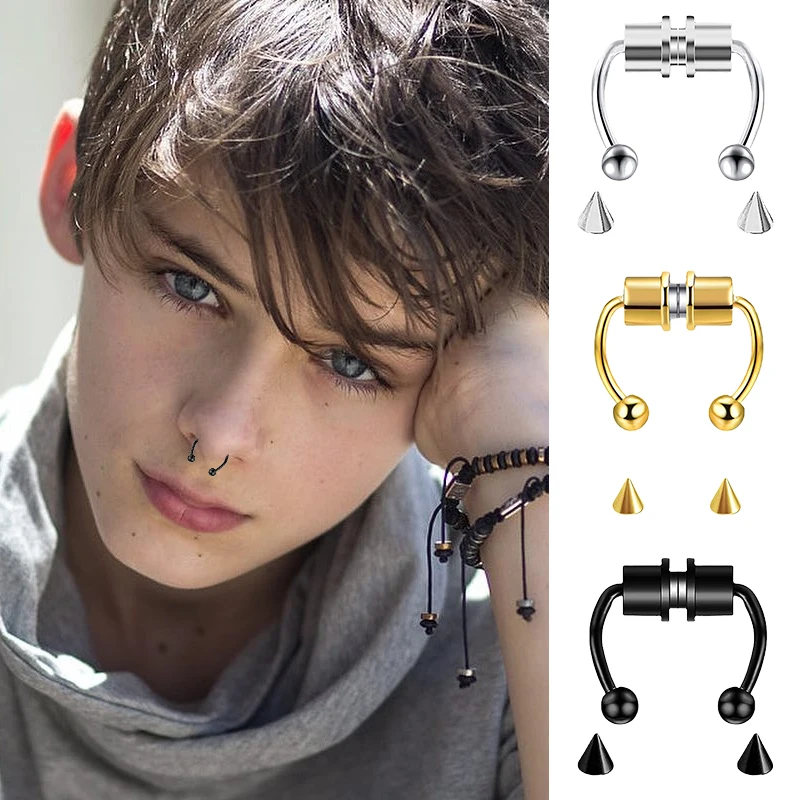 Fake Piercing Nose Ring Hoop S – Body Jewelry Nose recenzja i cena