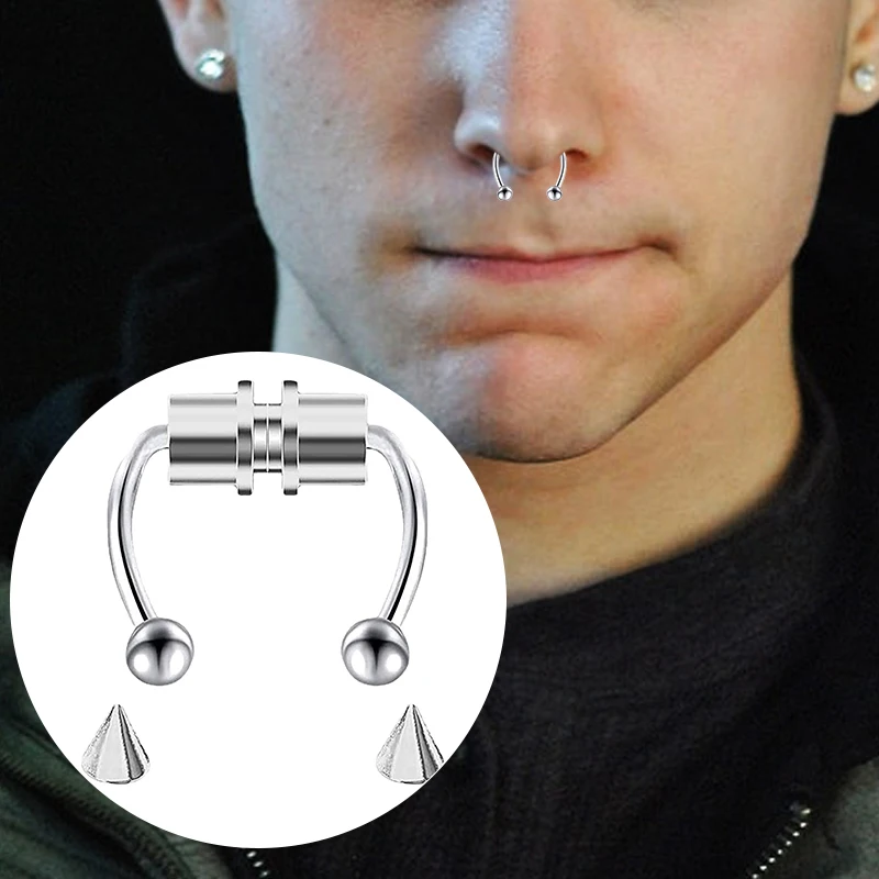 Fake Piercing Nose Ring Hoop S – Body Jewelry Nose recenzja i cena