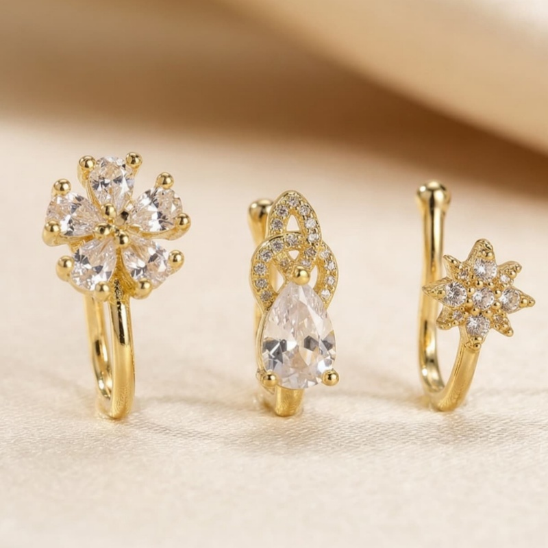 3-piece French style minimalis – Body Jewelry Nose recenzja i cena