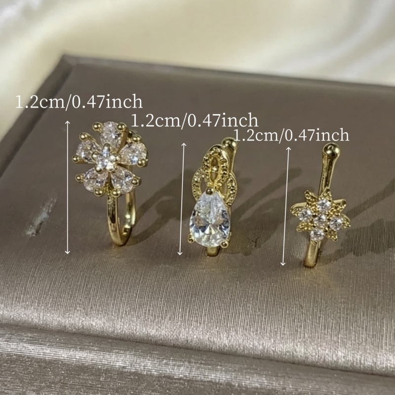 3-piece French style minimalis – Body Jewelry Nose recenzja i cena