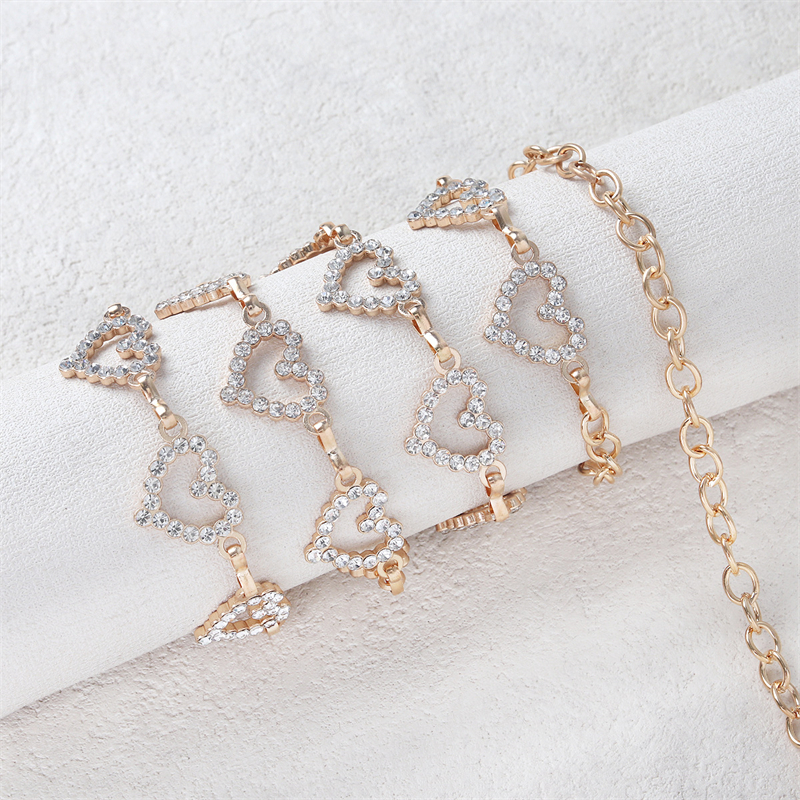 Fashion Rhinestone Heart Waist – Body Jewelry Outfit recenzja i cena