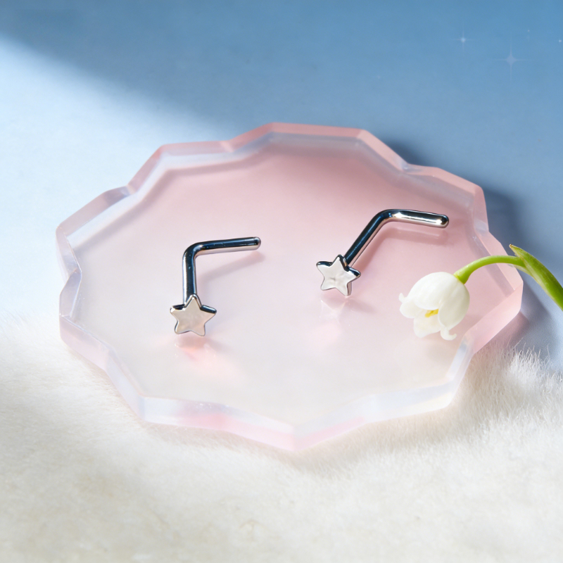 1Pc Trendy Sweet Cool Style St – Body Jewelry Nose recenzja i cena