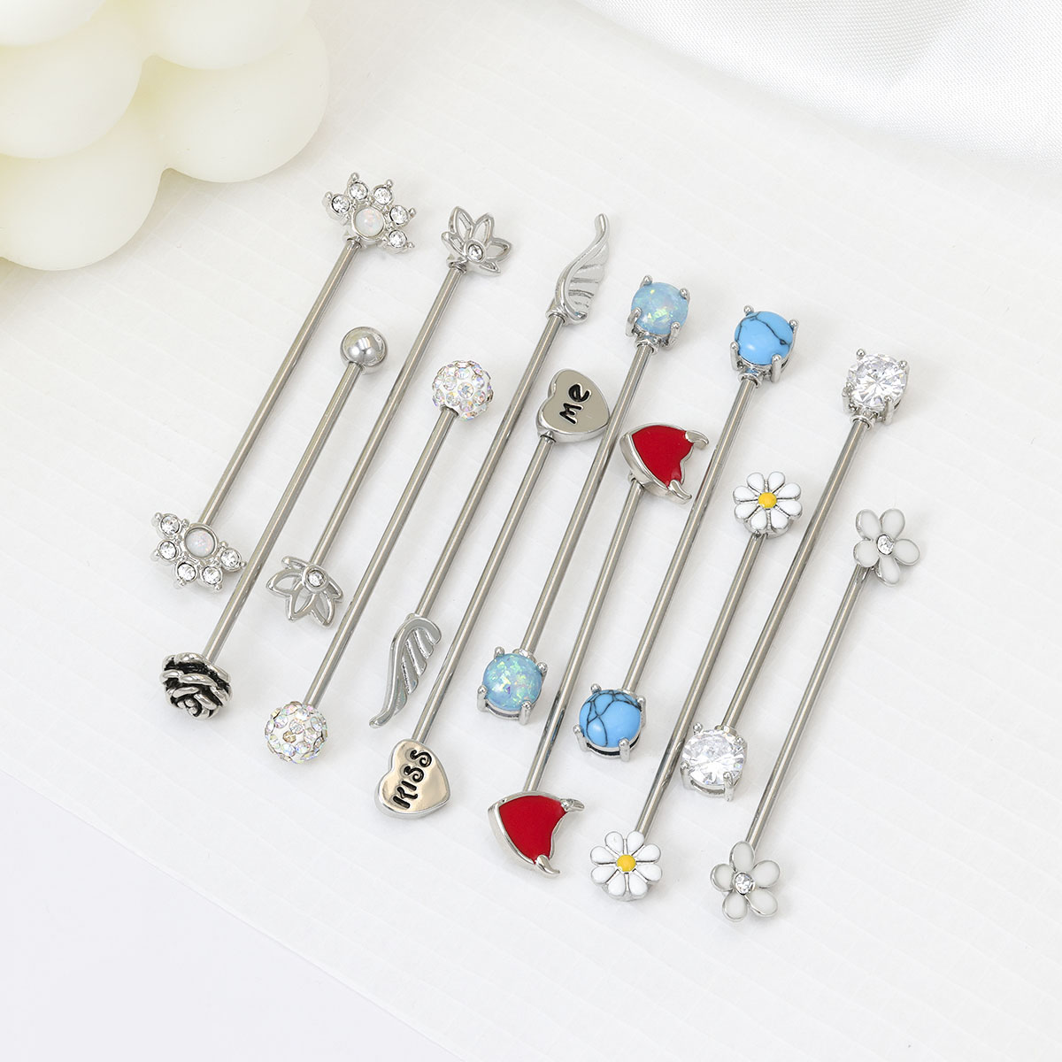 16G Arrows Hearts Industrial B – Body Jewelry Industrial recenzja i cena