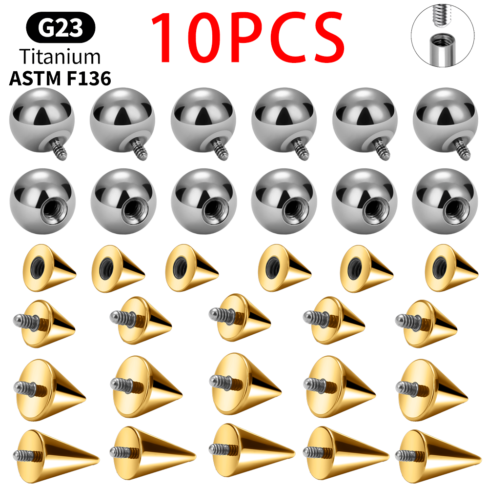 Titanium Ball Cone Replacement – Body Jewelry Industrial recenzja i cena