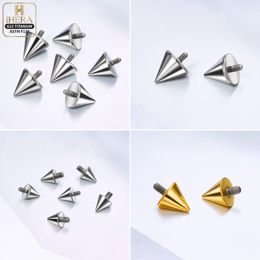 Titanium Ball Cone Replacement – Body Jewelry Industrial recenzja i cena