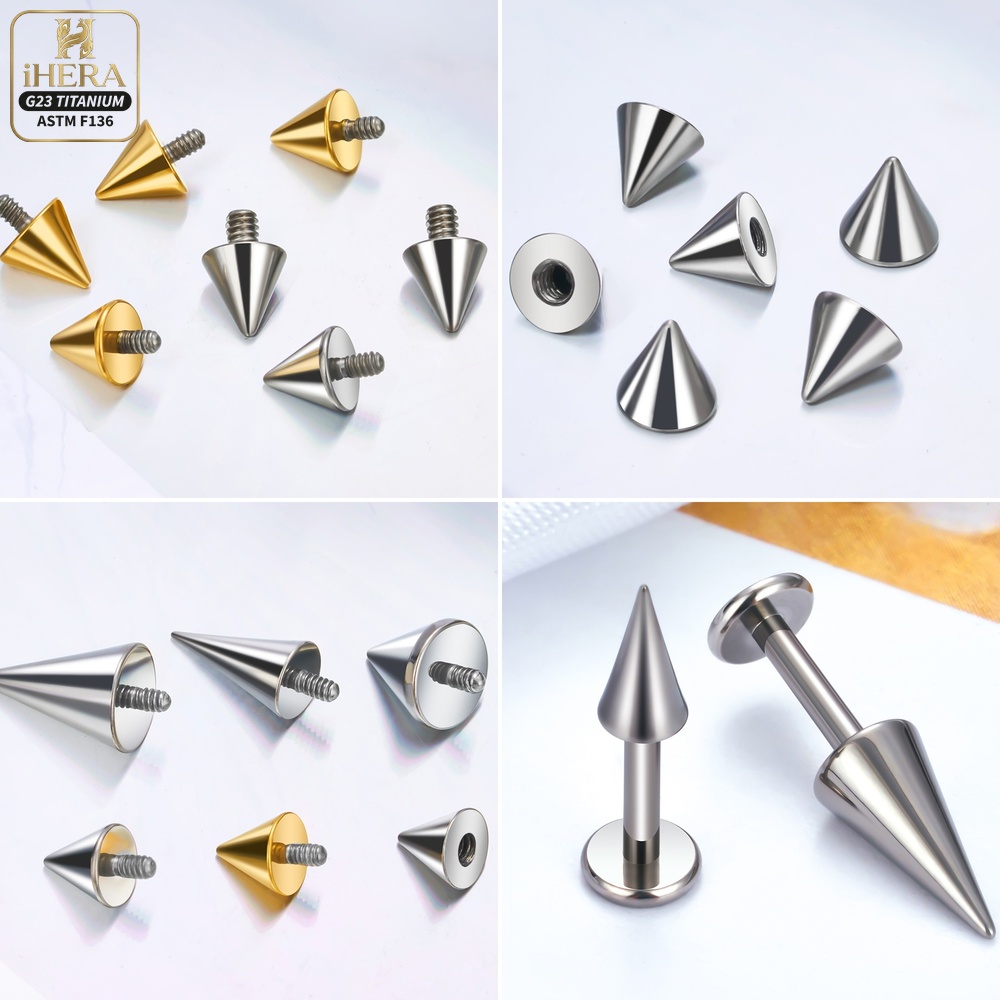 Titanium Ball Cone Replacement – Body Jewelry Industrial recenzja i cena