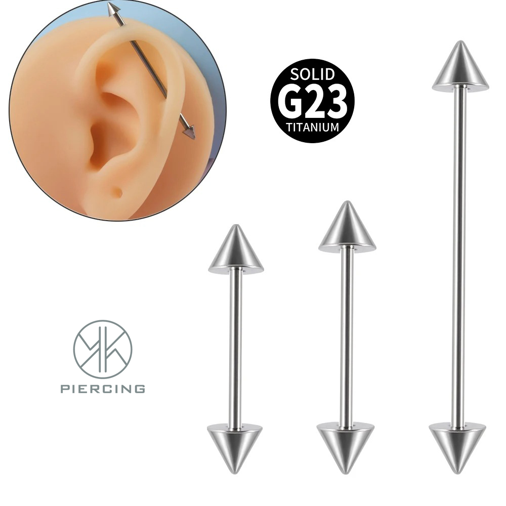 1Pc G23 Titanium Cone Industri – Body Jewelry Industrial recenzja i cena